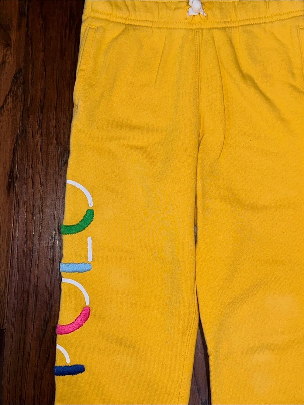 Polo by Ralph Lauren Yellow Hooded Sweatshirt & Sweatpants Set - Kids